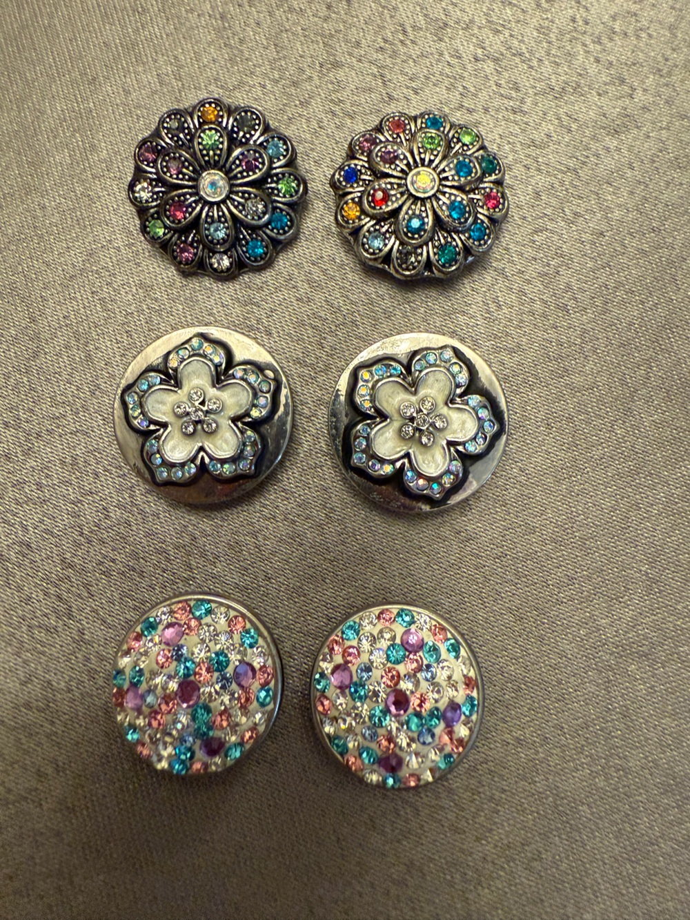 Mixed Lot of Ginger Snaps Charms - Multicolor Accents